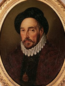 Retrato de Michel Eyquem de Montaigne (1533-92) de French School